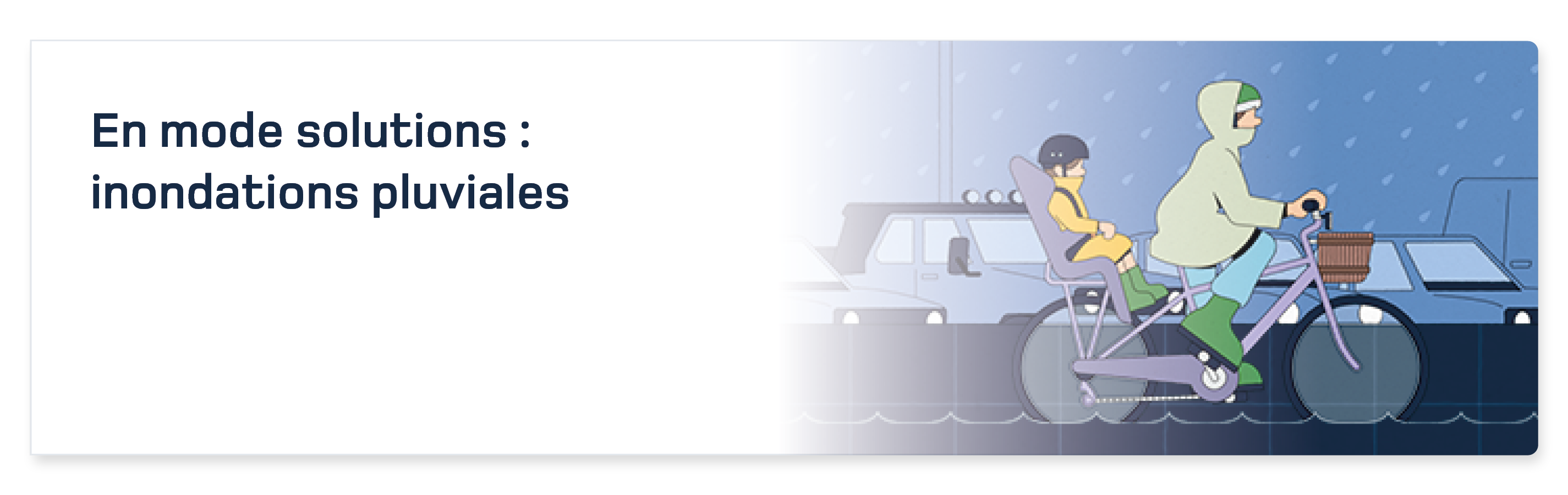 En mode solutions : inondations pluviales