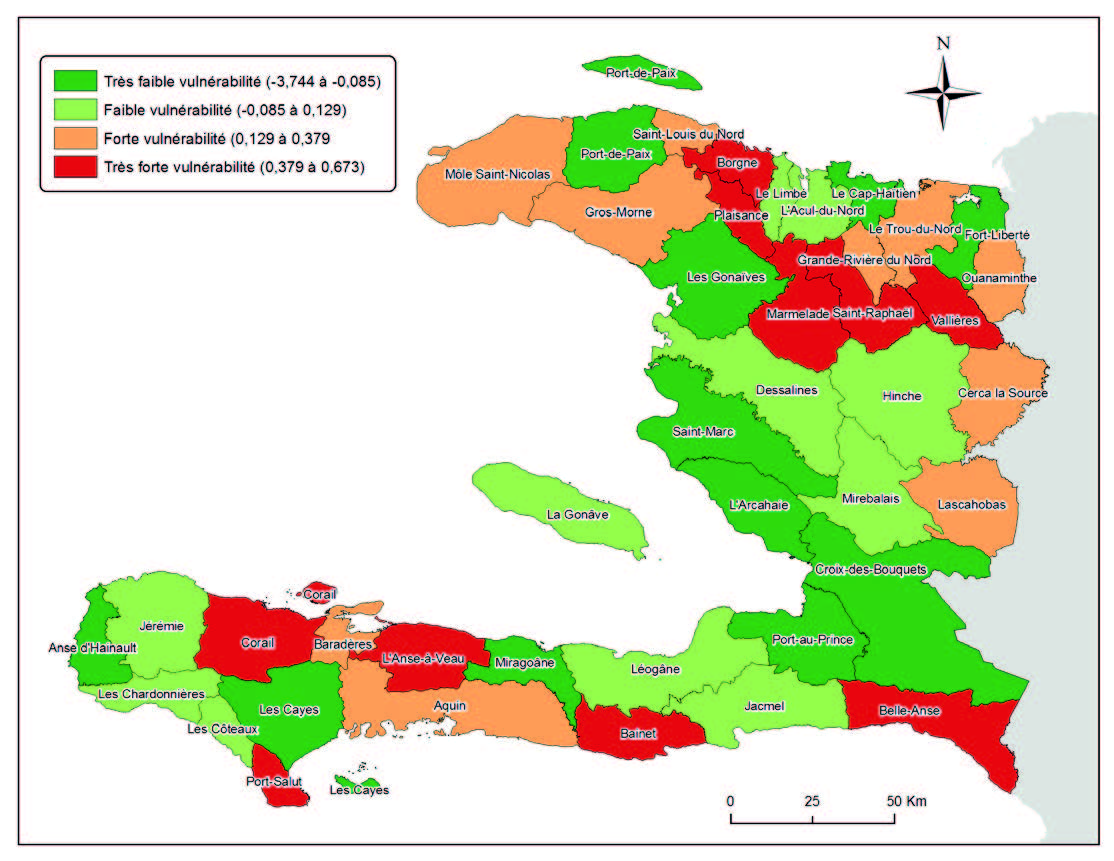 classement arrondissements haiti